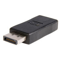 StarTech.com DisplayPort-HDMI変換アダプタ オス/メス DP2HDMIADAP