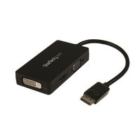 StarTech.com DP-VGA/DVI/HDMI変換アダプタ ブラック DP2VGDVHD（直送品）