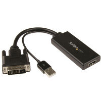 StarTech.com DVI - HDMI変換アダプタ USBオーディオ対応 DVI2HD（直送品）