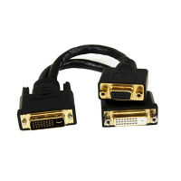 StarTech.com DVI-I-DVI-D/VGA分岐ケーブル Wyse端末対応 DVI92030202L（直送品）