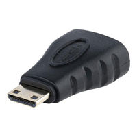 StarTech.com HDMI メス - mini HDMI オス 変換アダプタ HDACFM（直送品）