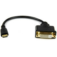 StarTech.com Mini HDMI - DVI-D 変換ケーブル 20cm HDCDVIMF8IN（直送品）