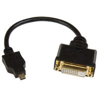 StarTech.com Micro HDMI - DVI-D 変換ケーブル 20cm HDDDVIMF8IN（直送品）
