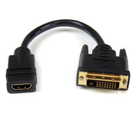 StarTech.com HDMI - DVI-D変換ケーブルアダプタ 20cm HDDVIFM8IN（直送品）