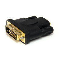 StarTech.com HDMI/ メス-DVI-D/ オス 変換コネクタ HDMIDVIFM（直送品）