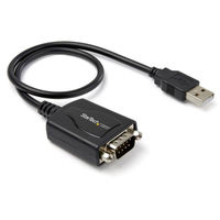StarTech.com USB-RS232Cシリアル変換ケーブル USB A-DB9 ICUSB2321X（直送品）