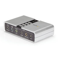 StarTech.com 7.1ch USB接続サウンドカード DAC/SPDIF出力 ICUSBAUDIO7D（直送品）