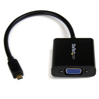 StarTech.com マイクロHDMI-VGA変換アダプタ （スマートフォン用） MCHD2VGAE2（直送品）