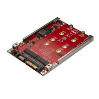 StarTech.com デュアルM.2 - SATA変換アダプタ RAID S322M225R（直送品）