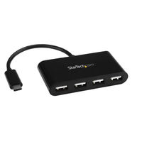 StarTech.com 4ポートUSB 2.0ハブ USB Type-C接続 ST4200MINIC（直送品）