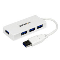 Startech.com USBハブ(USB HUB) ポータブルミニハブ 4ポート USB3.0 バスパワー