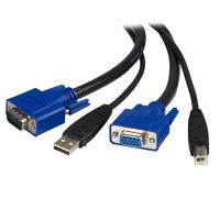 Startech.com パソコン切替器専用USB/VGA KVMケーブル