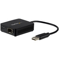 StarTech.com USB 2.0 - 光ファイバー変換アダプタ オープンSFP US100A20SFPモジュール（直送品）