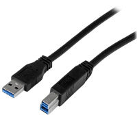 StarTech.com 2m IF認証USB3.0ケーブル（A - B） オス/オス USB3CAB2M（直送品）
