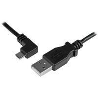 Startech.com 充電＆同期用 Micro USBケーブル L型左向き