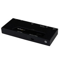 StarTech.com 2入力1出力HDMI切替器セレクター 自動/優先切替機能付き VS221HDQ（直送品）