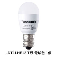 パナソニック LED電球 E12口金　電球色　0.5W 小丸電球タイプ LDT1LHE12