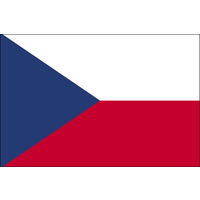 東京製旗 チェコ国旗（卓上旗16×24ｃm) 406421 1枚（直送品） - アスクル