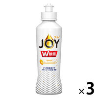 ＜LOHACO＞ 除菌ジョイコンパクト JOY スパークリングレモンの香り 本体 190mL 1セット（3個入） 食器用洗剤 P＆G画像