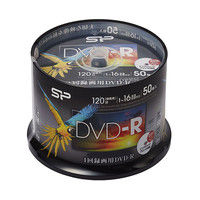シリコンパワー 録画用DVD-R 4.7GB 50枚スピンドル 10パック SPDR120PWC50S×10（直送品）
