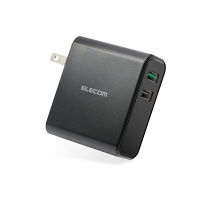 エレコム スマートフォン・タブレット用AC充電器/QuickCarge3.0対応/USB2ポート MPA-ACUQ02