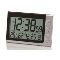 誠時 デジタル置き掛け兼用時計 ジェイド LCD-008WH 1個 - アスクル