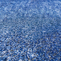 ＜LOHACO＞ プレーベル ラグ エクラ ブルー 140×200cm 1407-158-04 1枚 （直送品）画像
