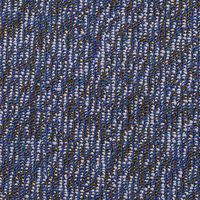 ＜LOHACO＞ プレーベル ラグ ライン ブルー 190×190cm 2140-119-05 1枚 （直送品）画像