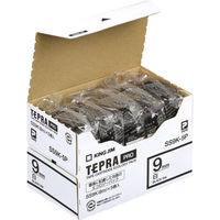 テプラPROテープカートリッジ 白 9mm 1箱（5個入）（わけあり品）