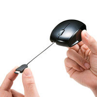 サンワサプライ USB Type-C巻取りマウス MA-BLC122