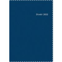 高橋書店 【2022年4月版】デスクダイアリーカジュアル3 A5 バーチカル ブルー 963 1冊（直送品）
