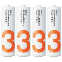 アスクル】パナソニック アルカリ乾電池 9V形 6LR61XJ/1S 1パック（10 