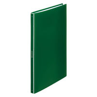 キングジム クリアーファイル サイドインヒクタス透明 A4 タテ型 緑