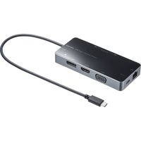 アスクル】 サンワサプライ USB Type-Cドッキングステーション(HDMI