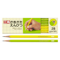 三菱鉛筆（uni） 三角かきかた鉛筆 2B 1ダース