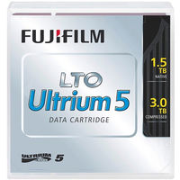 富士フイルム　LTO FB UL-5 1.5T JX5　ＬＴＯ　Ｕｌｔｒｉｕｍ５　テープカートリッジ　３．０ＴＢ　５巻パック　（直送品）