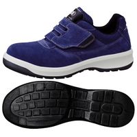 ミドリ安全 JIS規格 安全靴 スニーカータイプ G3555 24.5cm ブルー 1足 1204001208（直送品）