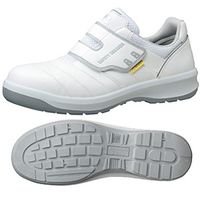 ミドリ安全 JIS規格 静電安全靴 スニーカータイプ G3595 静電 27.0cm ホワイト 1足 1204050413（直送品）
