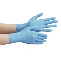 ミドリ安全 ニトリル手袋 ベルテ 710N 粉なし ブルー 1箱（100枚入）