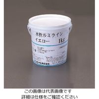 エスコ（esco） 1.0kg 水性床用蛍光塗料（イエロー） 1缶（1000g） EA942EW-1（直送品）