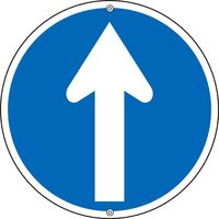 日本緑十字社 道路標識板 道路  矢印
