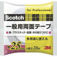 スリーエム ジャパン（3M） 3M スコッチ 一般用両面テープ 25mm×20m PGD-25 1巻（20m） 410-7110（直送品）
