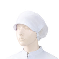 KAZEN（カゼン） 女子帽子（後ろメッシュ付） ホワイト F 482-38 2枚入（直送品）