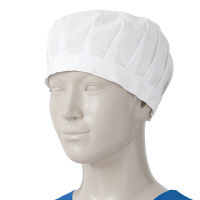 ＫＡＺＥＮ 手術帽子・後ろヒモ式（2枚入） 181-20 ホワイト フリーサイズ 医療介護現場向け雑貨 　（直送品）