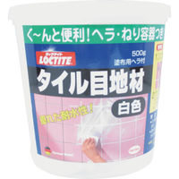 ヘンケルジャパン（Henkel Japan） LOCTITE タイル目地材 白色 500g DTM-500 1個（500g） 453-6282（直送品）
