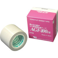 チューコーフロー フッ素樹脂（テフロンPTFE製）粘着テープ AGF100FR 0.13t×50w×10m 449-4121（直送品）
