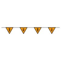 ユニット（UNIT） 三角旗（10連） 高電圧 危険 1本 372-72（直送品）