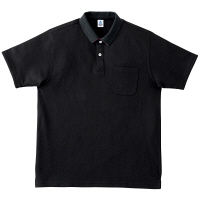 ボンマックス 2WAYカラーポロシャツ ブラック M MS3116-16（直送品）
