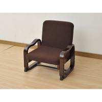 YAMAZEN　優しい座椅子　幅565×奥行505×高さ560mm　ダークブラウン　（直送品）