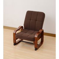 YAMAZEN　優しい座椅子　幅560×奥行475×高さ660mm　モカブラウン　（直送品）